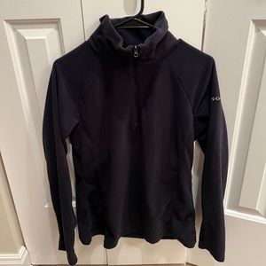 NWOT black Columbia Ali Peak 1/4 zip fleece. Never worn but tags removed